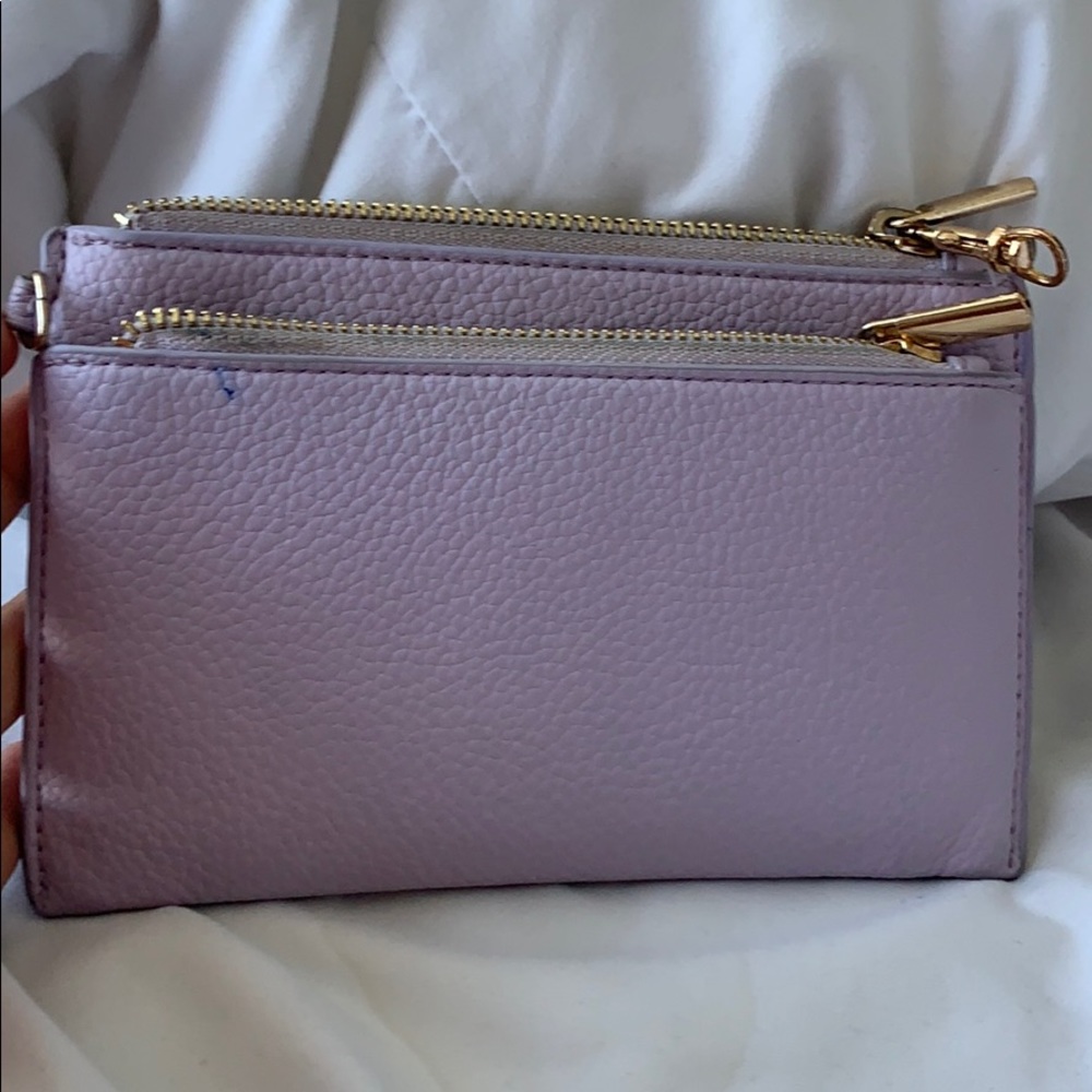 A new day lavender wallet